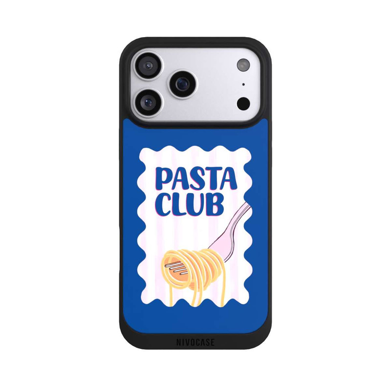 iPhone 17 Pro Max NIVOpure Pasta Club in Blue and Pink