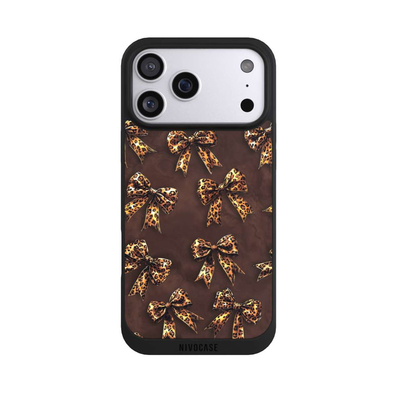 iPhone 17 Pro Max NIVOpure Bows Wild Cheetah