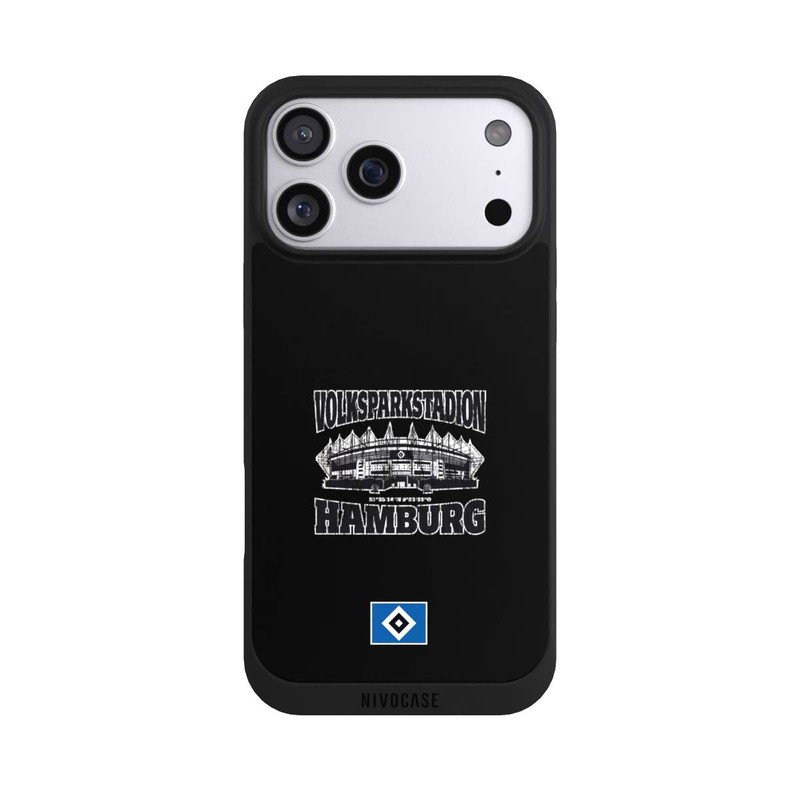 iPhone 17 Pro Max NIVOpure HSV Volksparkstadion Schwarz