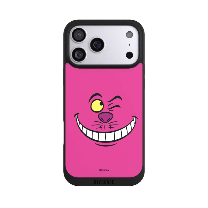 iPhone 17 Pro Max NIVOpure Grinsekatze Closeup