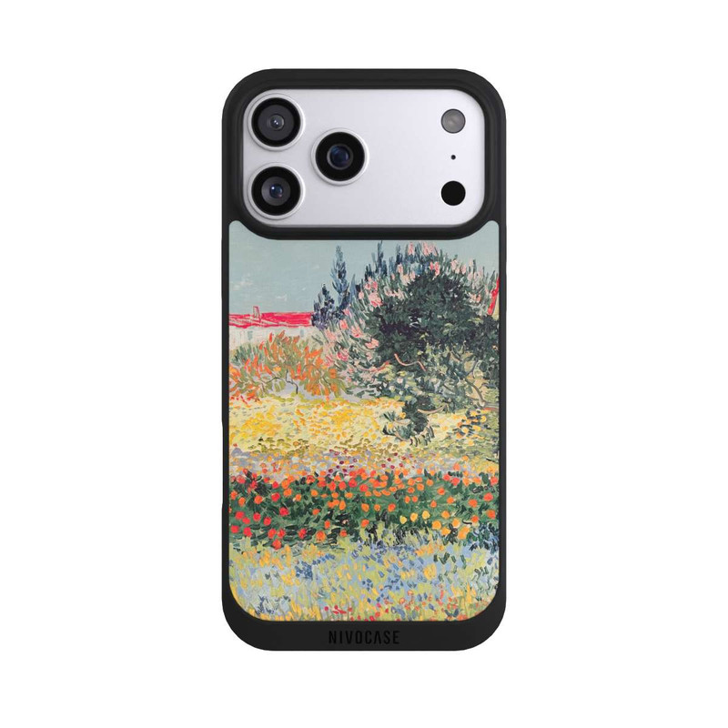 iPhone 17 Pro Max NIVOpure Garden in Bloom, Arles, July 1888 by Vincent van Gogh