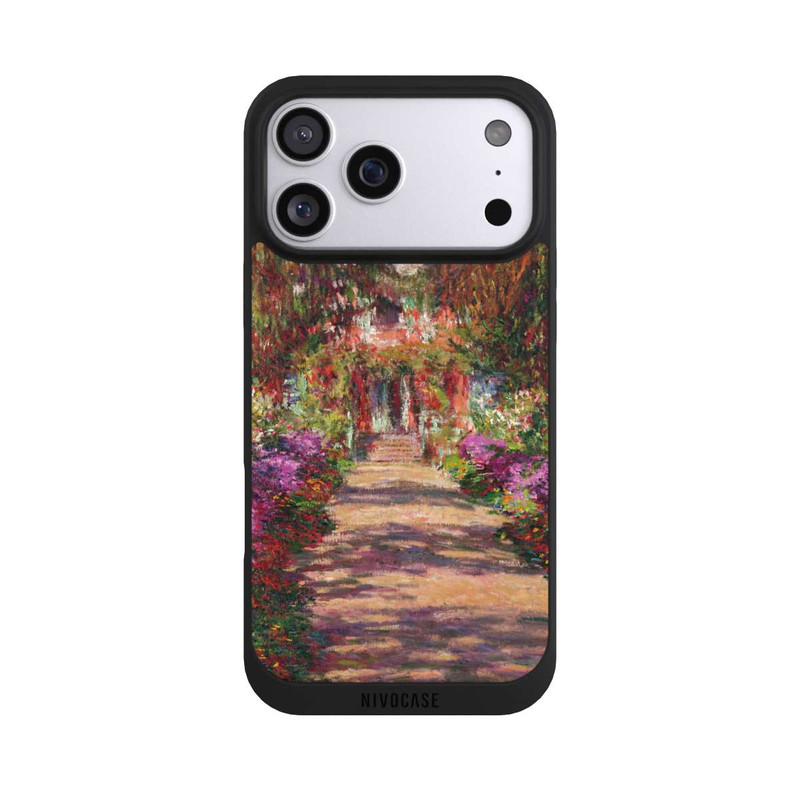 iPhone 17 Pro Max NIVOpure Eine Allee in Monets Garten in Giverny by Claude Monet