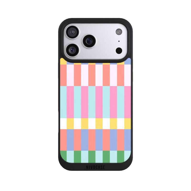 iPhone 17 Pro Max NIVOpure Checked Theme Pastel