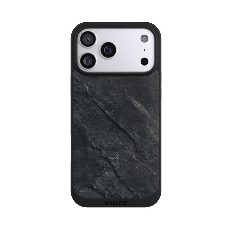 iPhone 17 Pro Max NIVOpure Dark Grey Slate Look