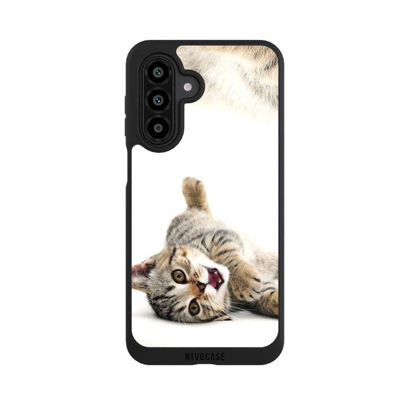 Galaxy A17 5G NIVOpure Cat Rolling around