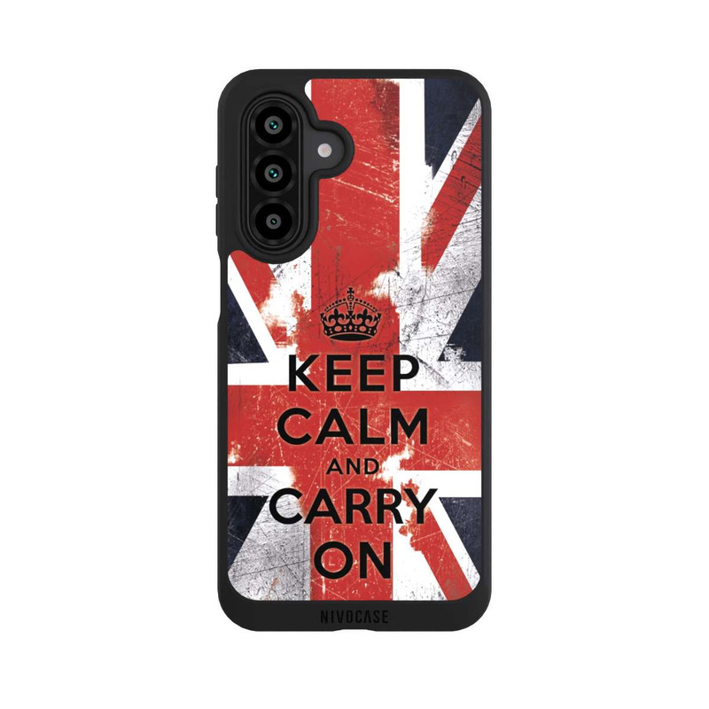 Galaxy A17 5G NIVOpure Keep Calm and Carry on - Anglais