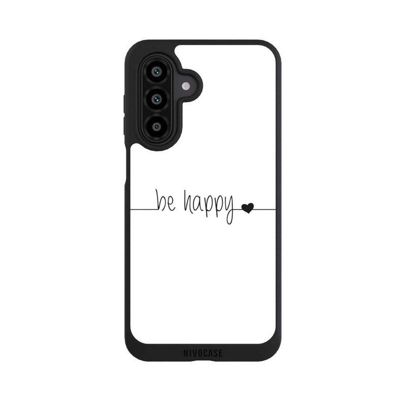 Galaxy A17 5G NIVOpure Be Happy White Background