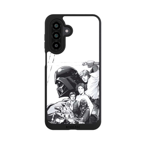 Samsung Galaxy A17 5G NIVOpure StarWars Charaktere - Schwarz-Weiß