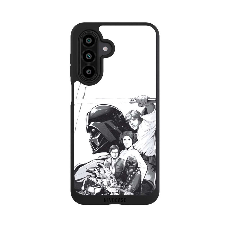 Galaxy A17 5G NIVOpure Personnages StarWars - Noir et Blanc
