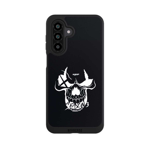 Samsung Galaxy A17 5G NIVOpure Schädel Schwarz/Weiß