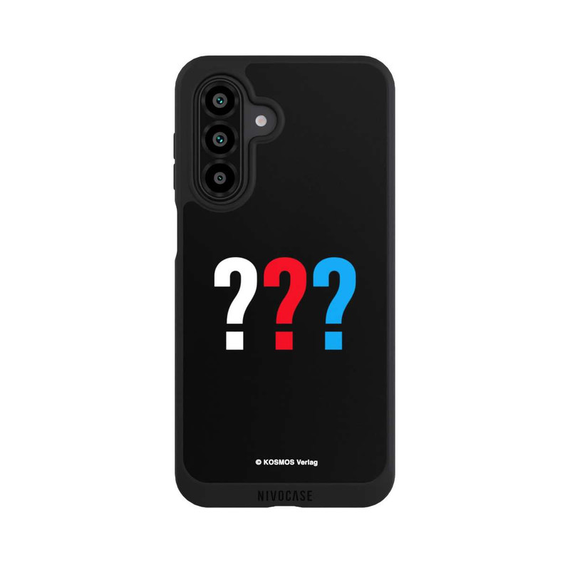 Galaxy A17 5G NIVOpure Drei Fragezeichen Logo