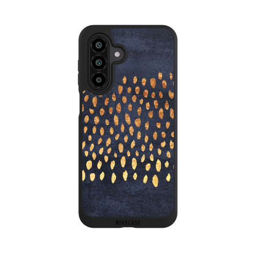 Samsung Galaxy A17 5G NIVOpure Muster Gold und Marine