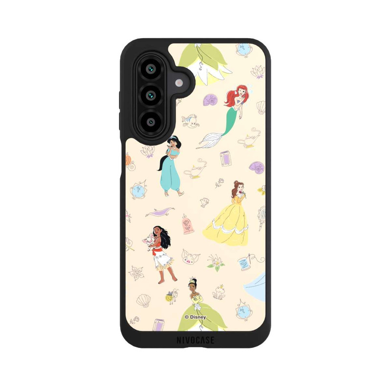 Galaxy A17 5G NIVOpure Princess Pattern Beige Disney Princess