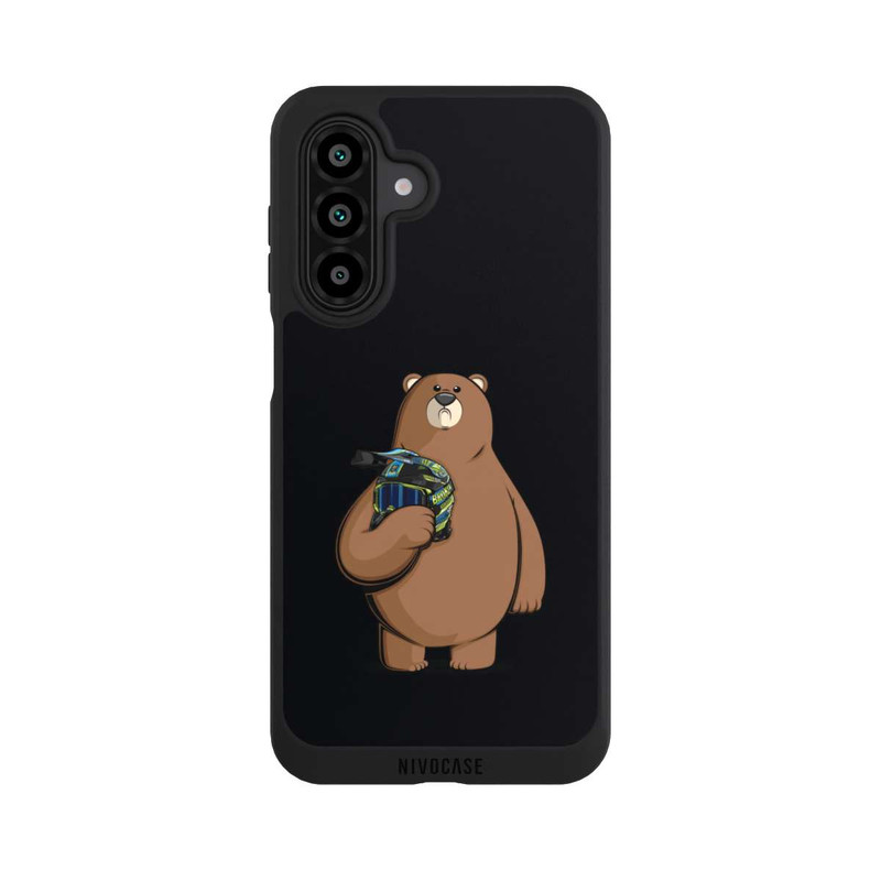 Galaxy A17 5G NIVOpure L'ours au casque noir