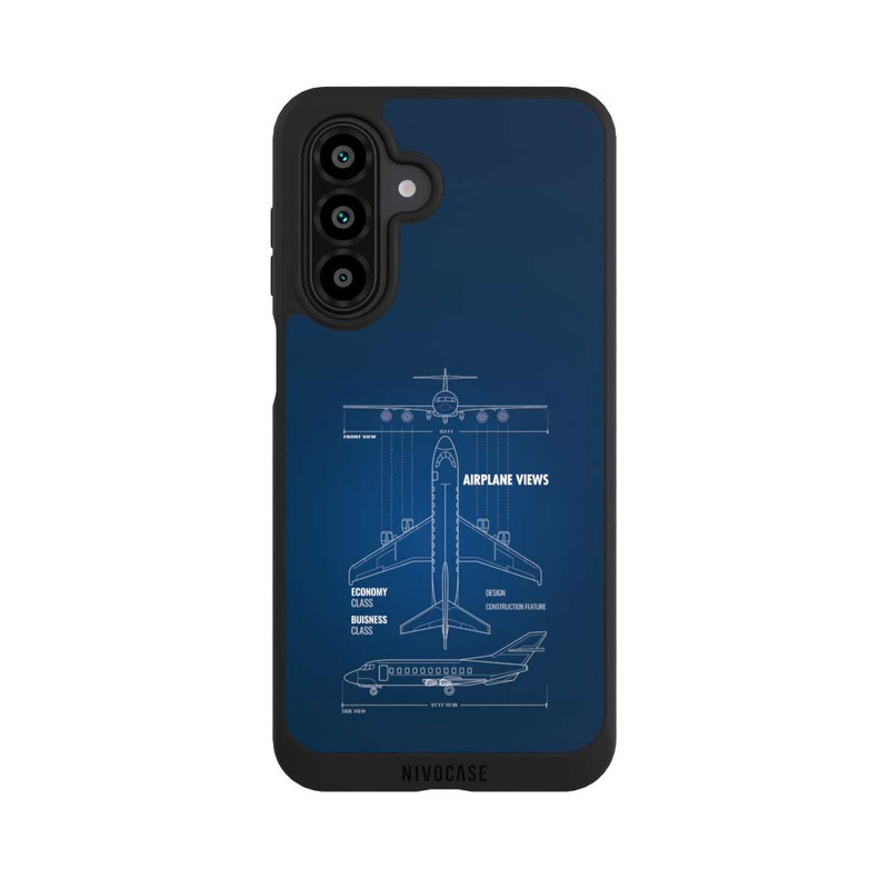 Galaxy A17 5G NIVOpure Flugzeug-Wireframe