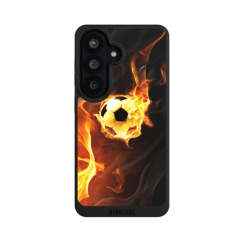 Galaxy S26 NIVOpure Fußball in Flammen