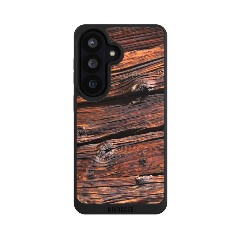 Galaxy S26 NIVOpure Verwitterte Holzplanken