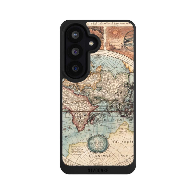 Galaxy S26 NIVOpure Carte du Monde Ancienne
