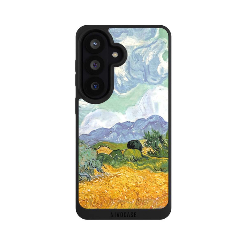 Galaxy S26 NIVOpure Wheatfield with Cypresses