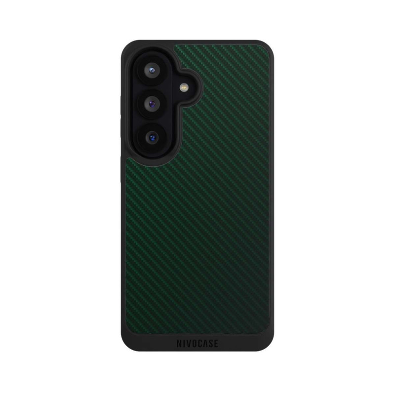 Galaxy S26 NIVOpure British Racing Green Carbon