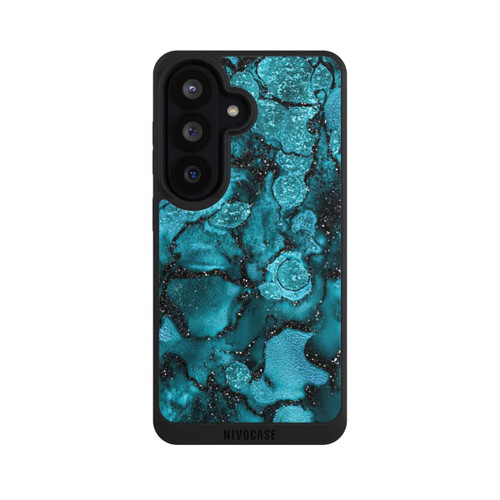 Samsung Galaxy S26 NIVOpure  Blauer Glitzerlook