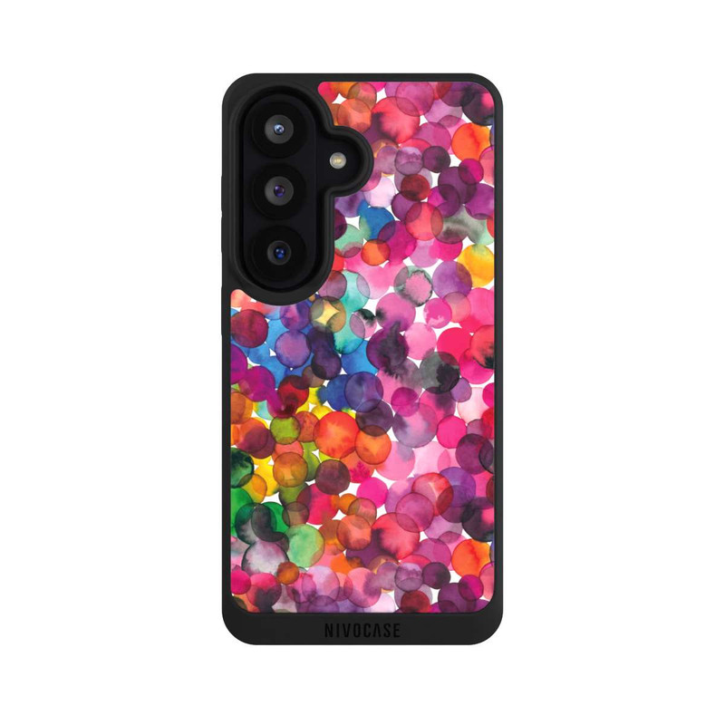Galaxy S26 NIVOpure Überlappende Aquarellpunkte
