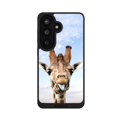 Samsung Galaxy S26 NIVOpure Giraffe auf der Straße