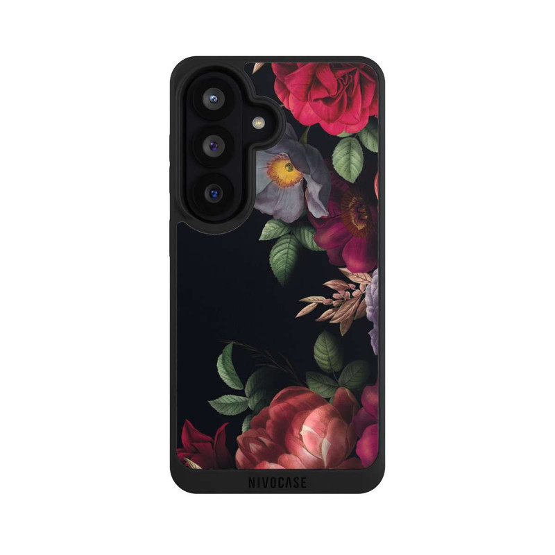 Galaxy S26 NIVOpure Blumen Auf Schwarz