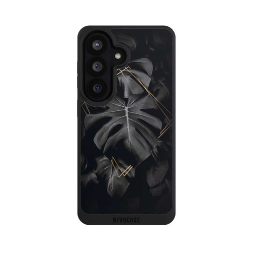 Samsung Galaxy S26 NIVOpure Black Leaves 1