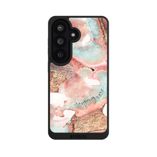 Samsung Galaxy S26 NIVOpure Pretty Ink Gold Print