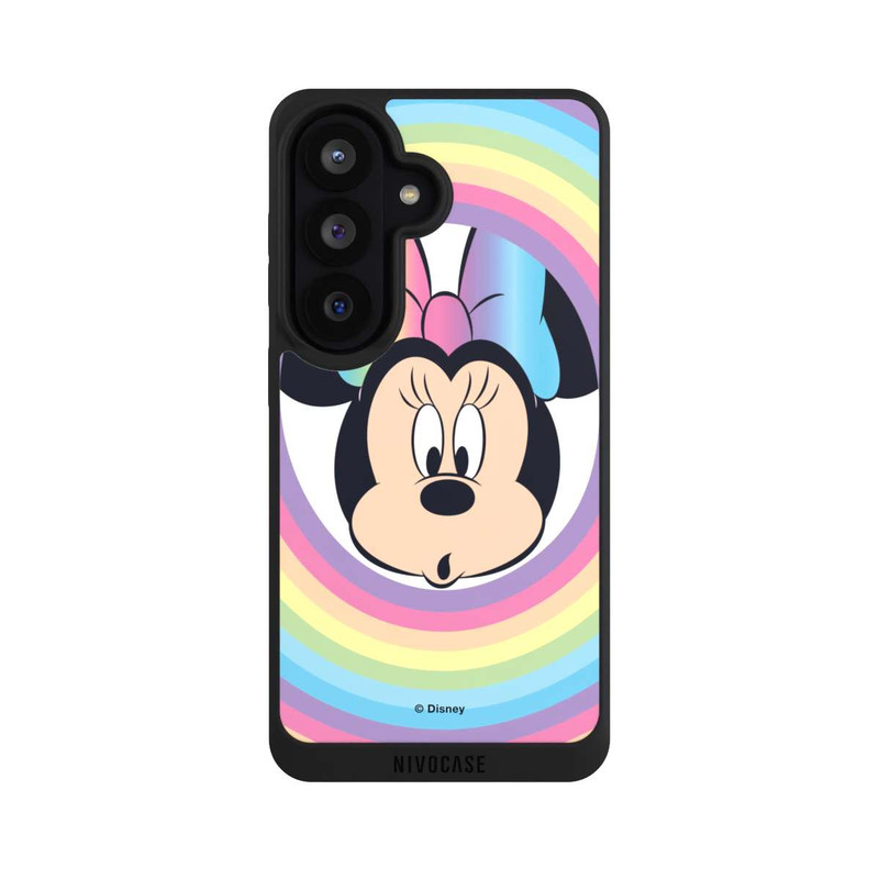 Galaxy S26 NIVOpure Minnie Arc-en-ciel Rond