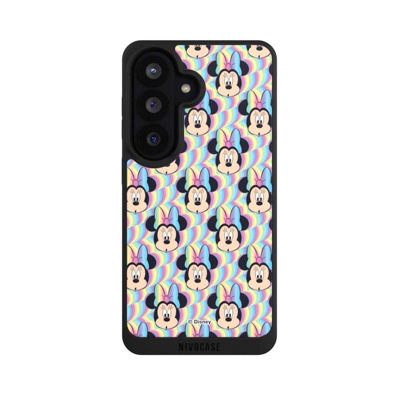 Galaxy S26 NIVOpure Minnie Visages d'arc-en-ciel