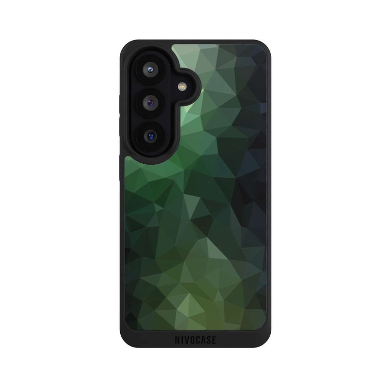 Galaxy S26 NIVOpure Polygonal Mosaic Green