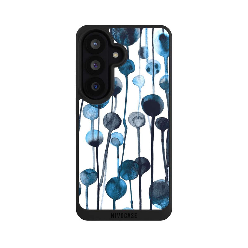 Galaxy S26 NIVOpure Tropfende Punkte blau
