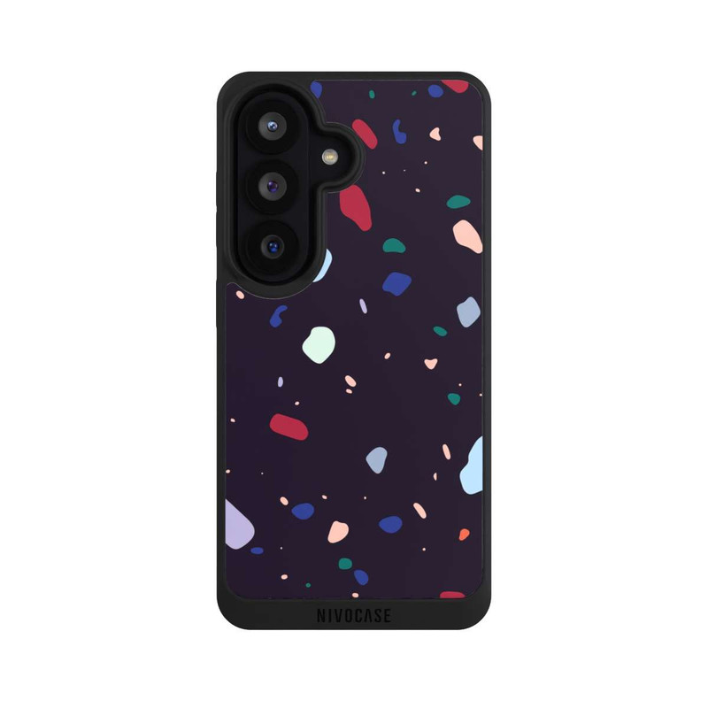 Galaxy S26 NIVOpure Terrazzo arrondi foncé moderne