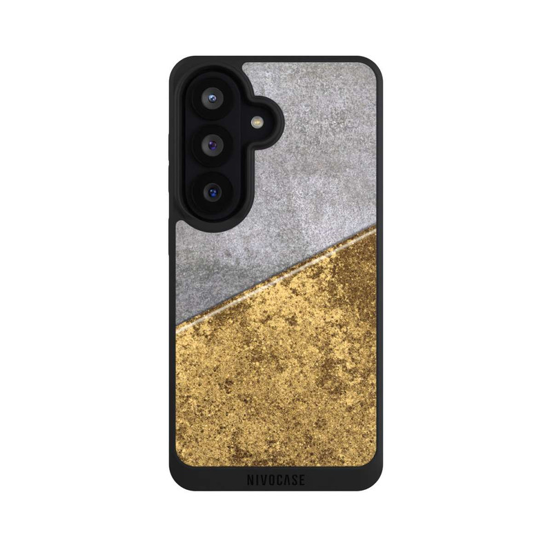 Galaxy S26 NIVOpure Beton und Goldlook