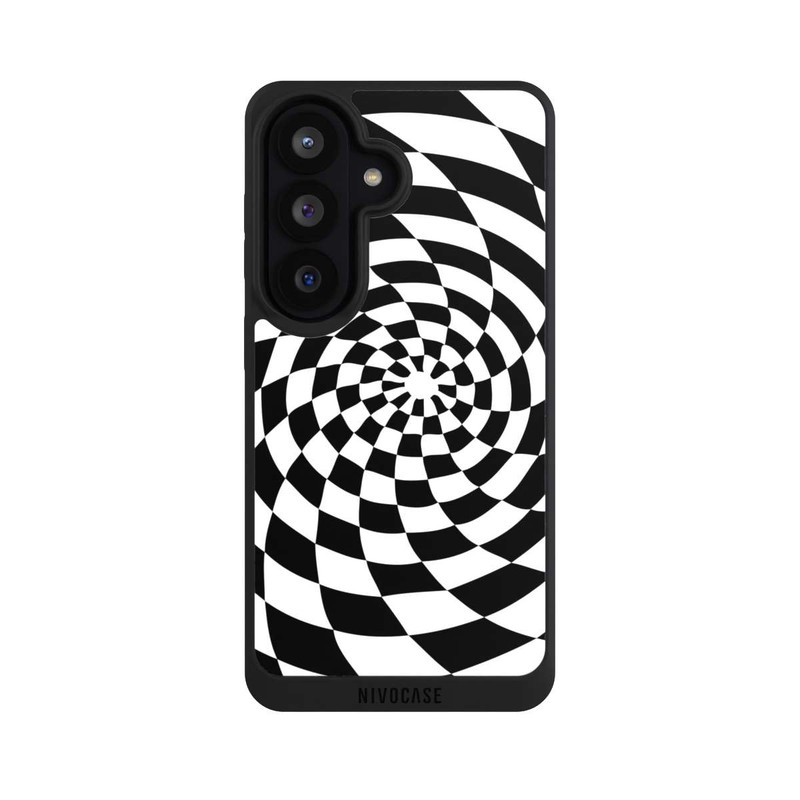 Galaxy S26 NIVOpure Illusion en noir et blanc