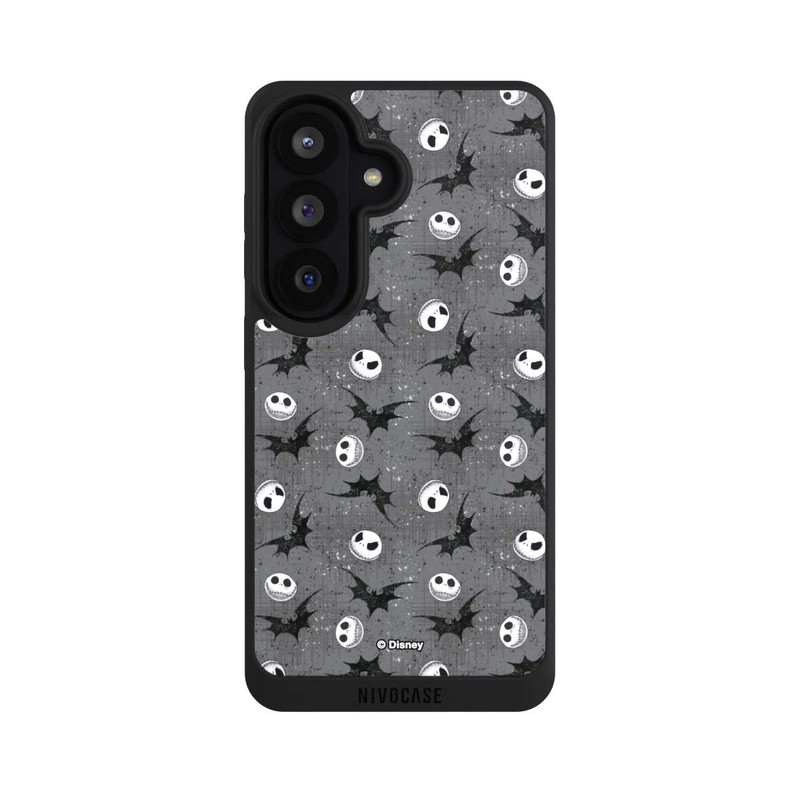 Galaxy S26 NIVOpure Jack Grey Pattern Tim Burtons Nightmare before Christmas