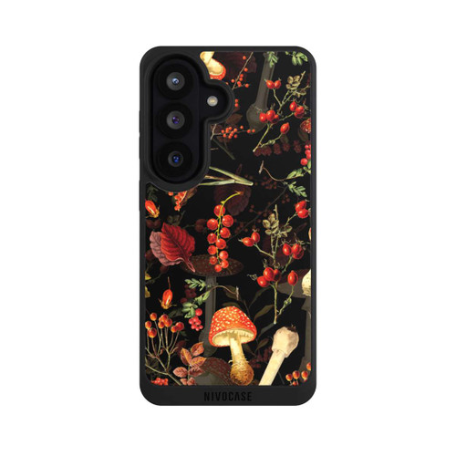 Samsung Galaxy S26 NIVOpure Mushroom Pattern Black