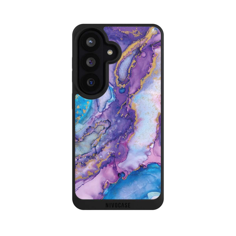 Galaxy S26 NIVOpure Strudel lila und blau