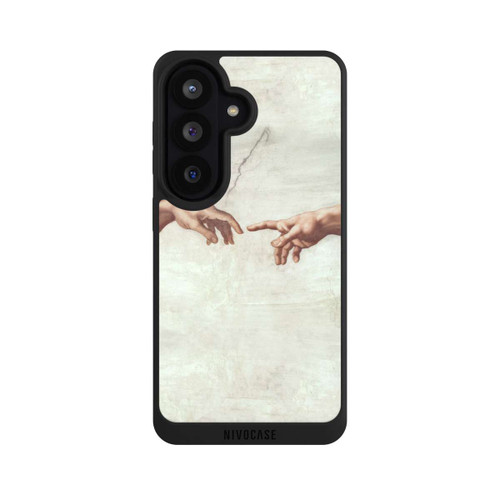 Samsung Galaxy S26 NIVOpure Die Hände von Gott und Adam von Michelangelo Buonarroti