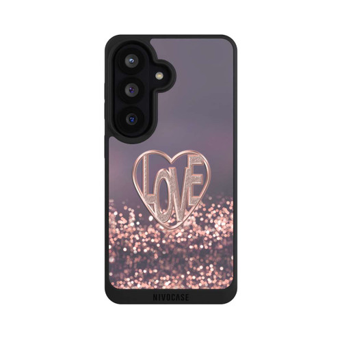 Samsung Galaxy S26 NIVOpure LOVE Glitzerrosa