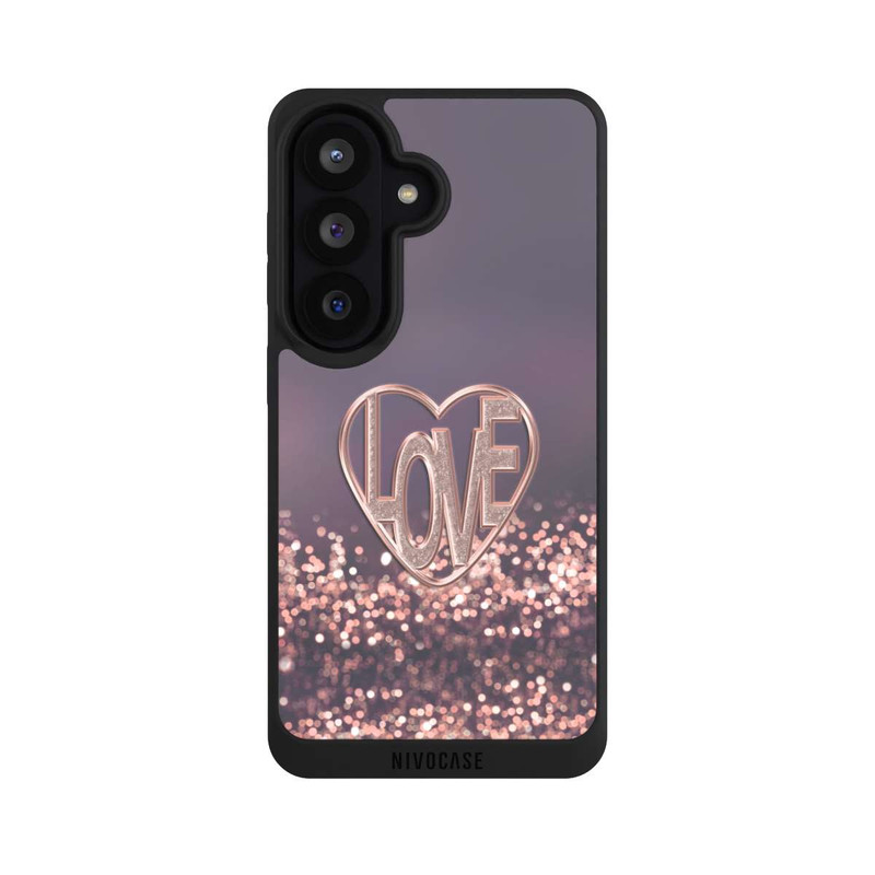 Galaxy S26 NIVOpure LOVE Glitzerrosa