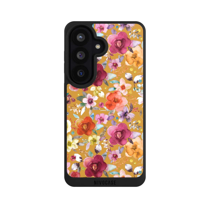 Galaxy S26 NIVOpure Bouquets de fleurs printanières moutarde