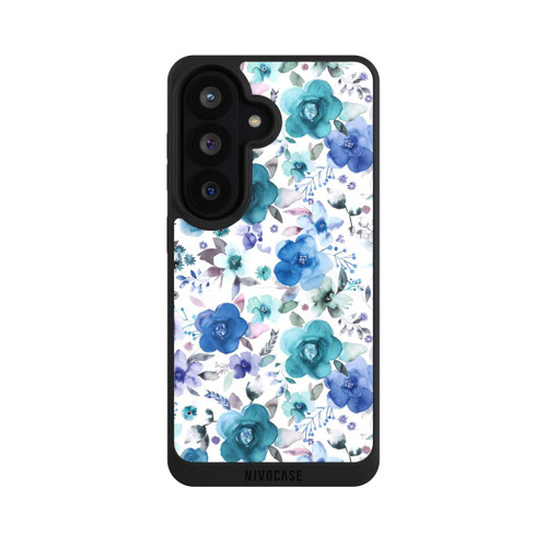 Samsung Galaxy S26 NIVOpure Winter Floral Bouquets Blue
