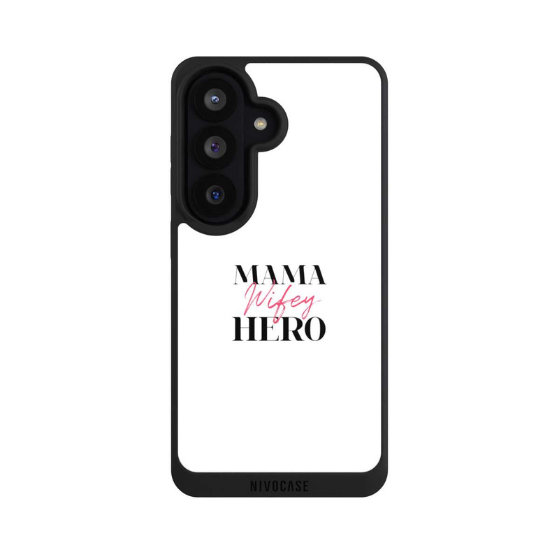 Galaxy S26 NIVOpure Mama Wifey Hero White