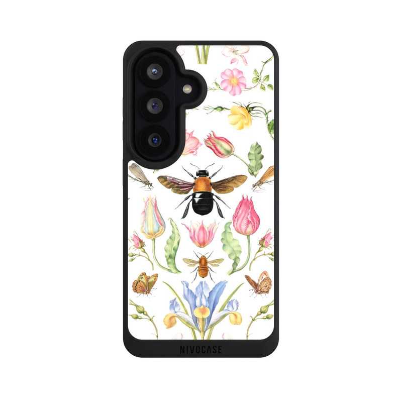 Galaxy S26 NIVOpure Wildblumen mit Biene weiß