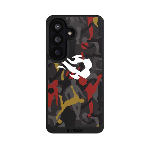 Samsung Galaxy S26 NIVOpure Belgian Red Flames Camouflage