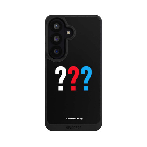 Samsung Galaxy S26 NIVOpure Drei Fragezeichen Logo