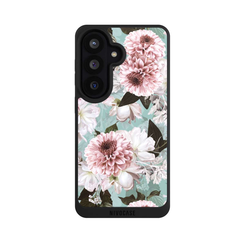 Galaxy S26 NIVOpure Fond des Fleurs Bleus Baroques